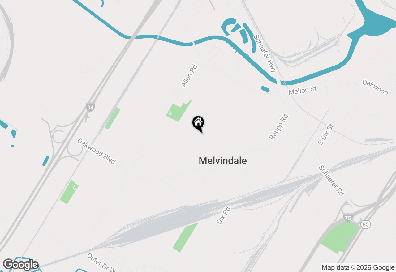 Map of 3511 Elizabeth Street, Melvindale, MI 48122