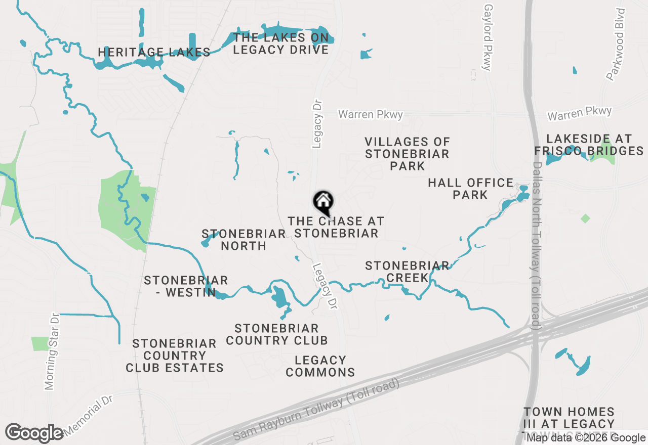 Map of 5404 Balmoral Drive, Frisco, TX 75034