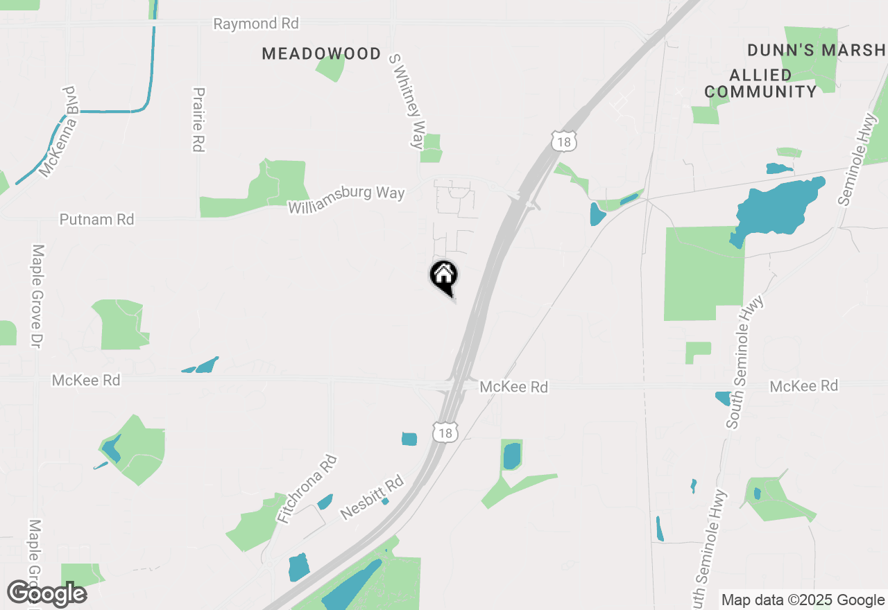 Map of 5264 Anton Drive, Fitchburg, WI 53719