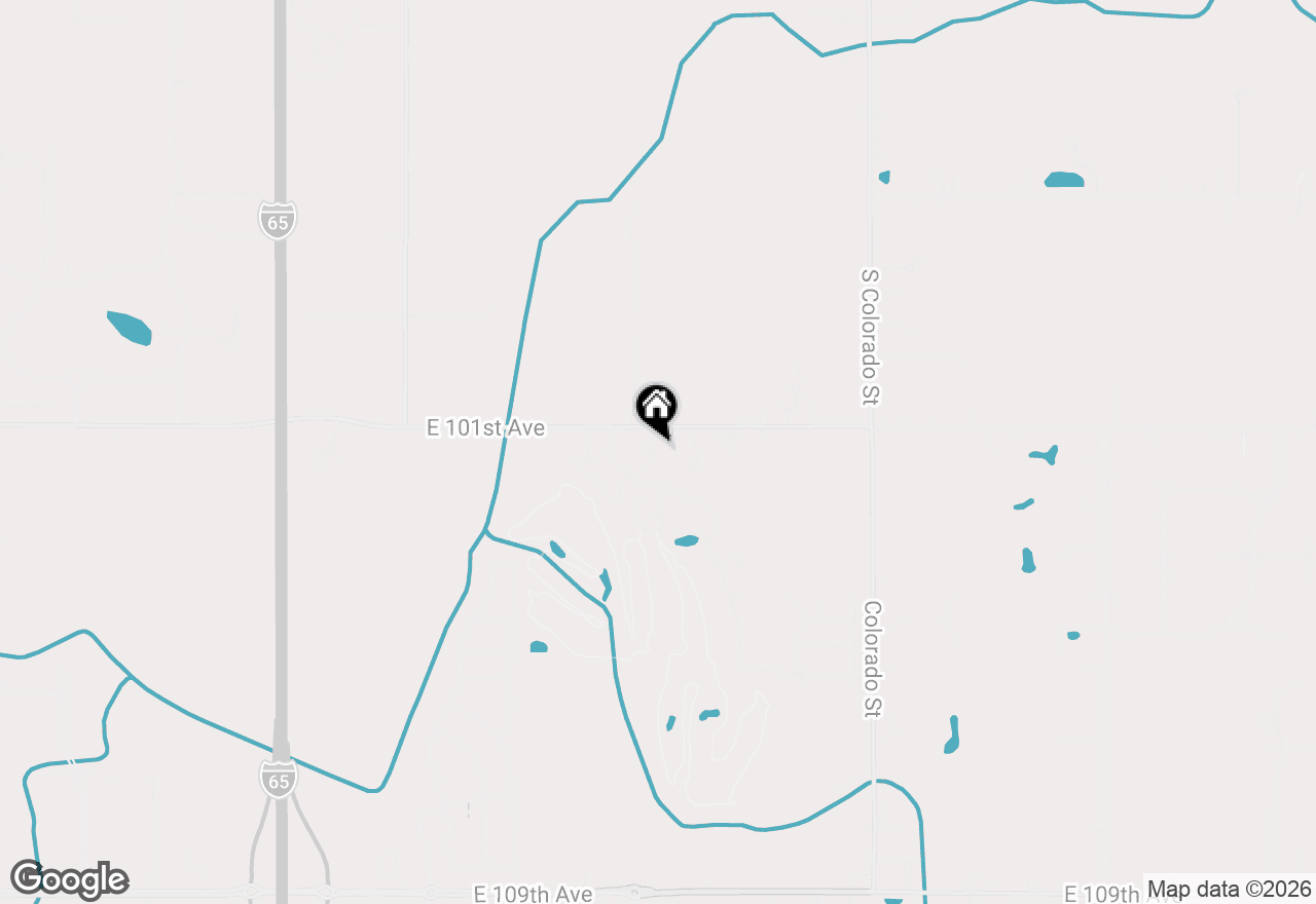 Map of 10143 California Court, Crown Point, IN 46307