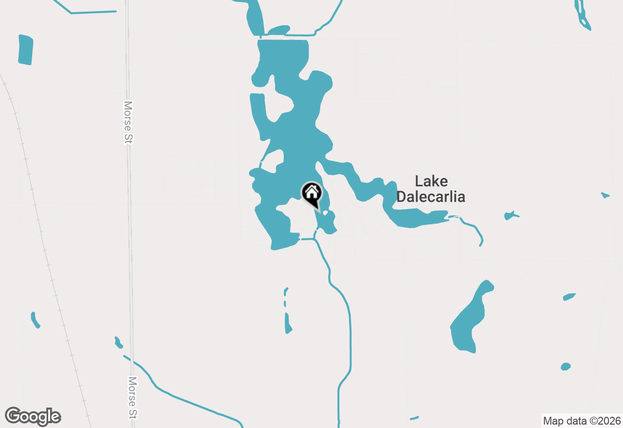 Map of 515 Lakeview Court, Lowell, IN 46356