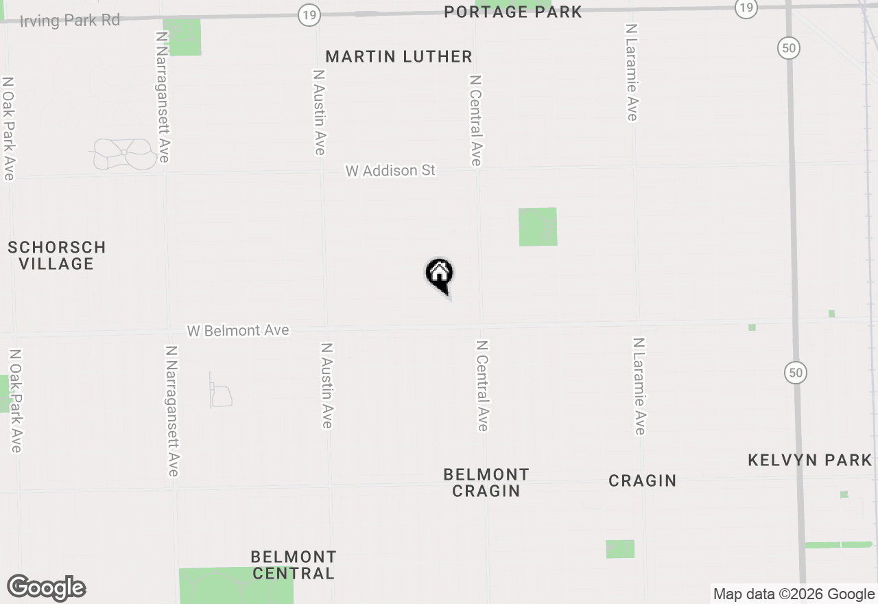 Map of 5700 W Melrose Street, Chicago, IL 60634