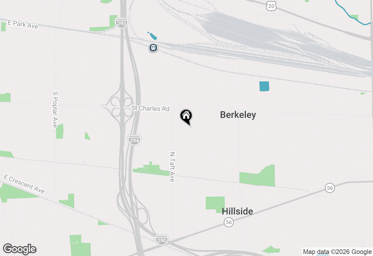 Map of 5707 Bohlander Avenue, Berkeley, IL 60163