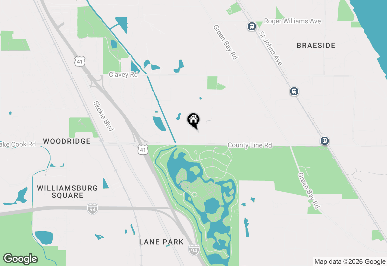 Map of 1145 Melvin Drive, Highland Park, IL 60035