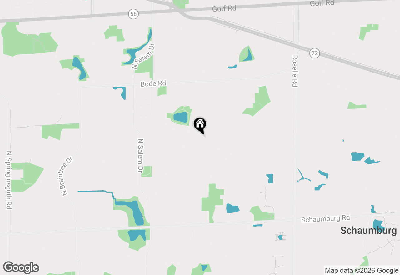 Map of 540 Milan Lane, Hoffman Estates, IL 60169