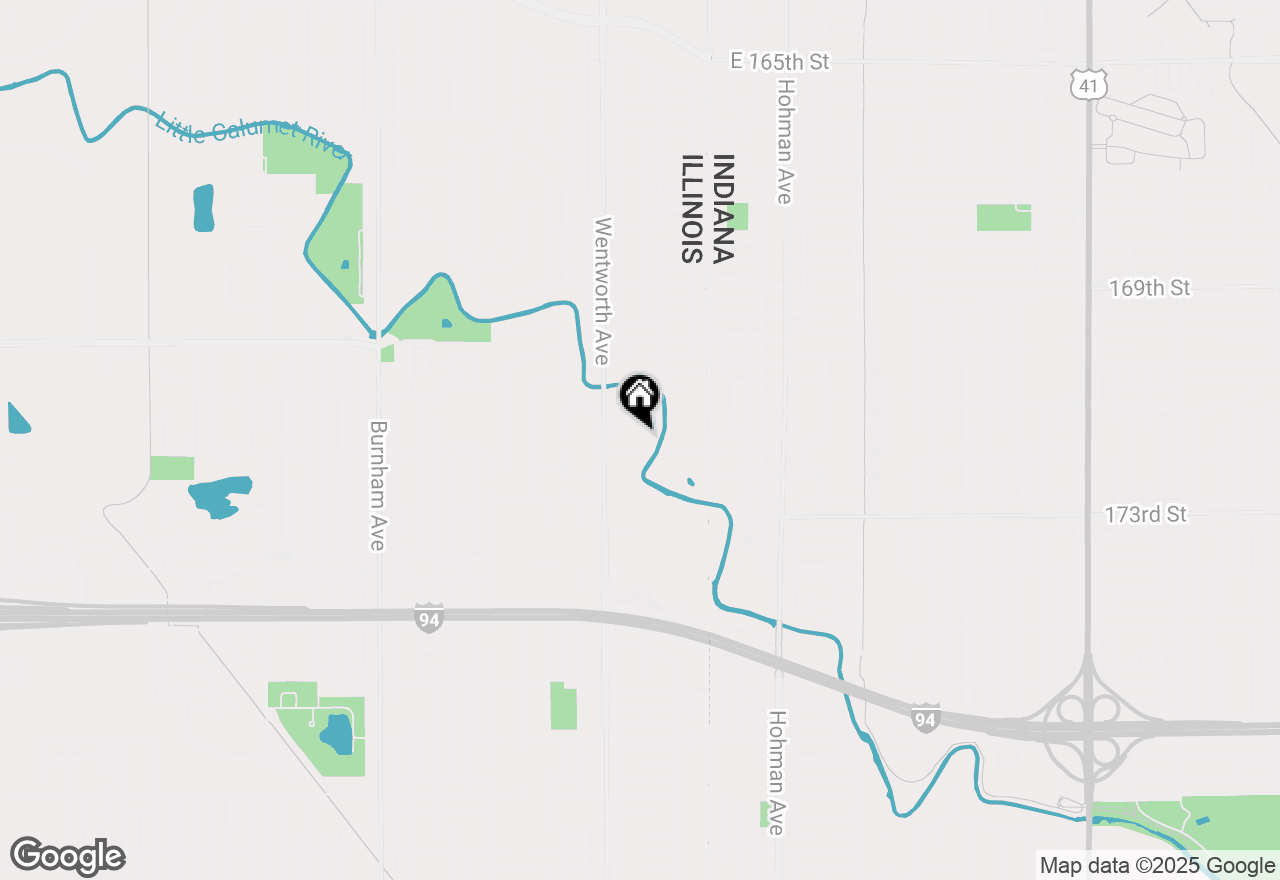 Map of 3636 172nd Street, Lansing, IL 60438