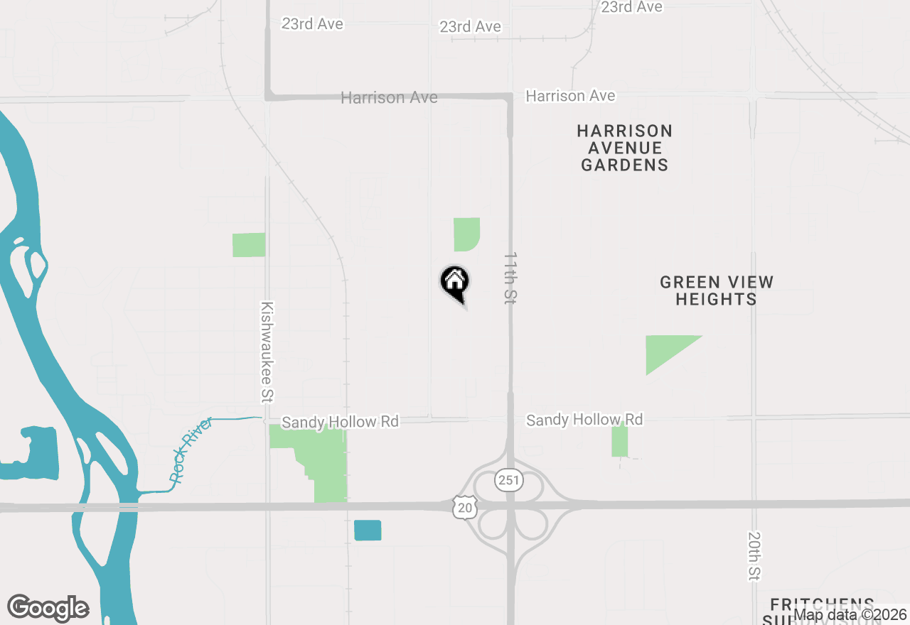 Map of 3114 Bildahl Street, Rockford, IL 61109