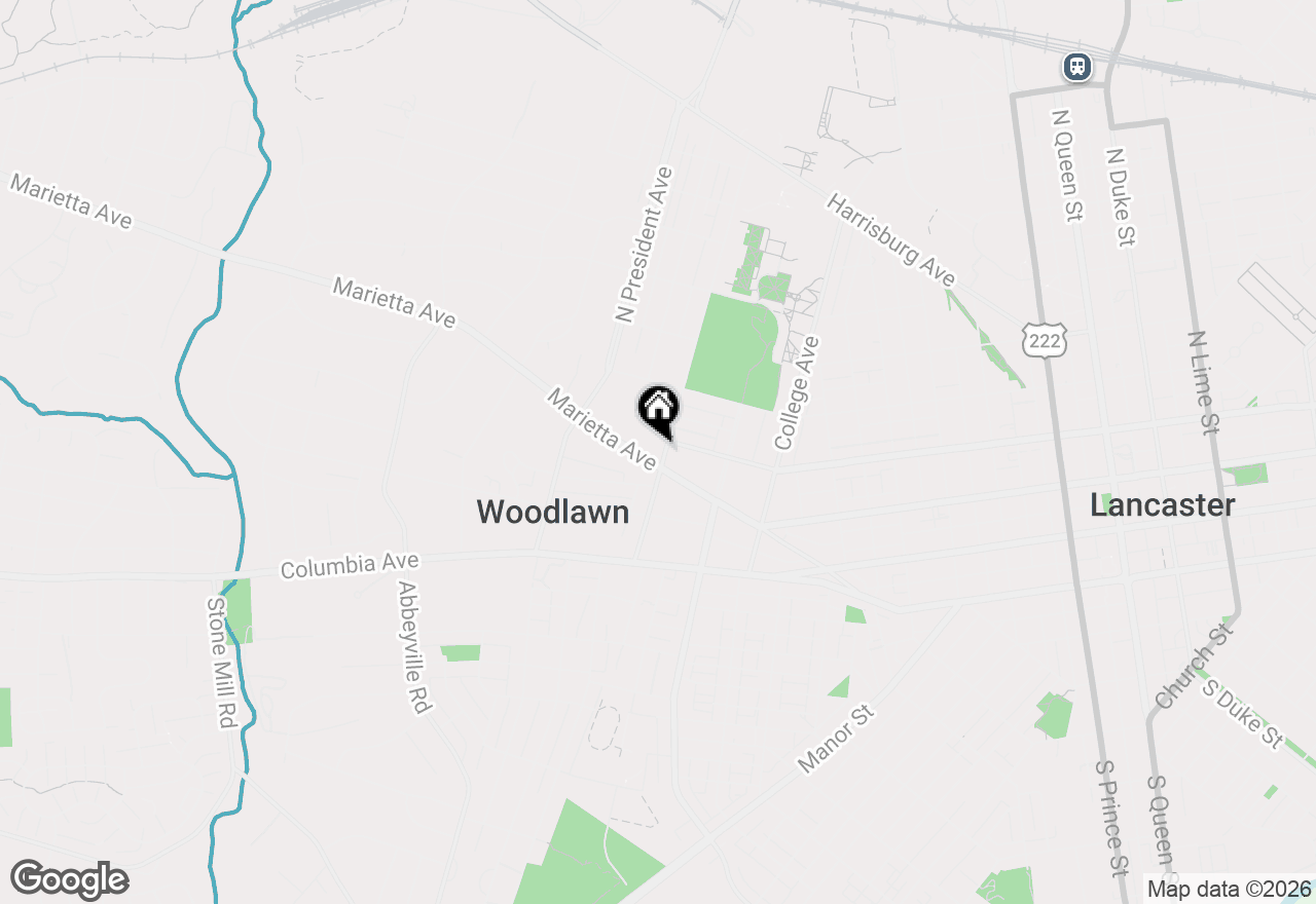 Map of 1001 Marietta Avenue, Lancaster, PA 17603