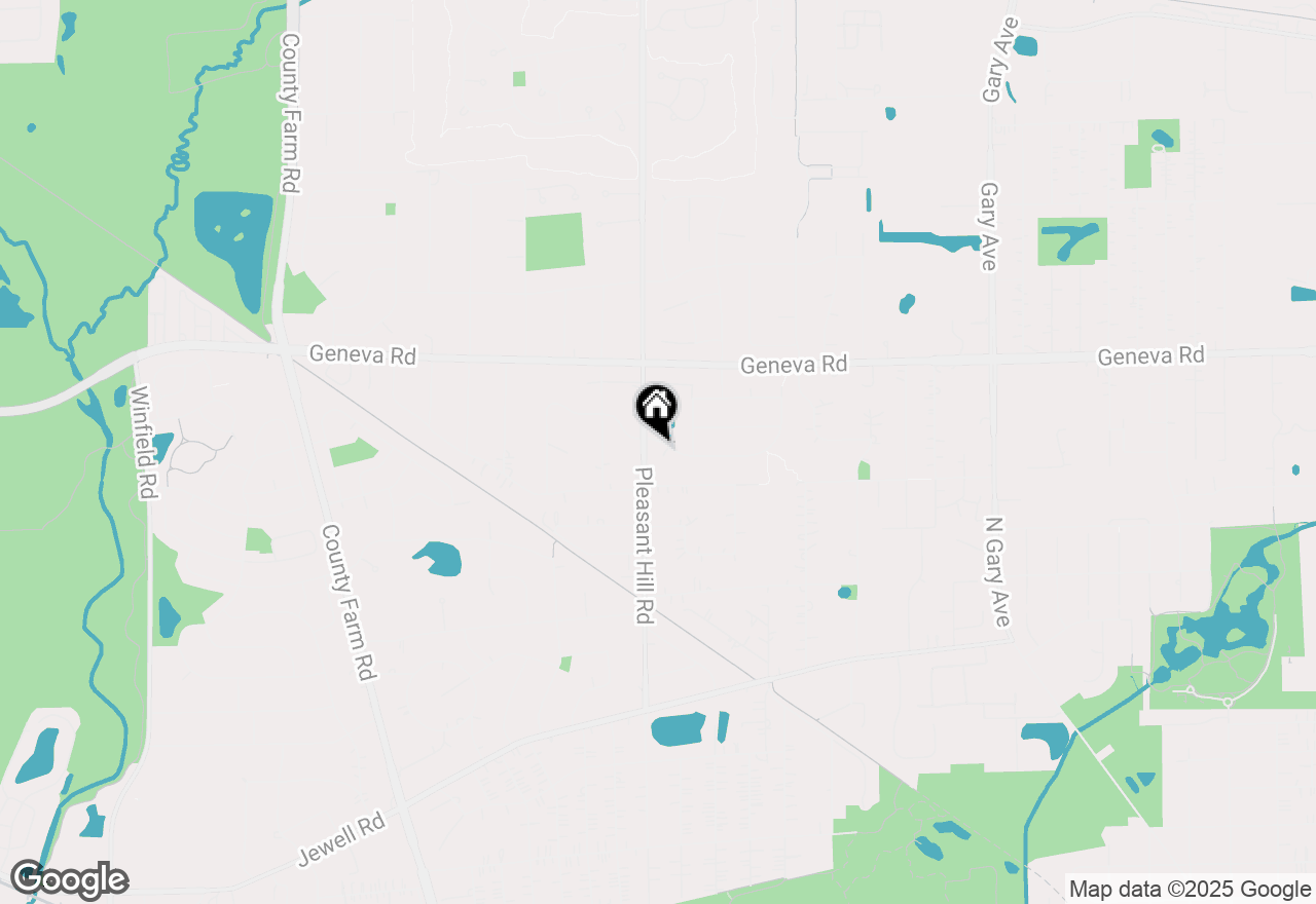 Map of 26w185 Meadowview Court, Wheaton, IL 60187