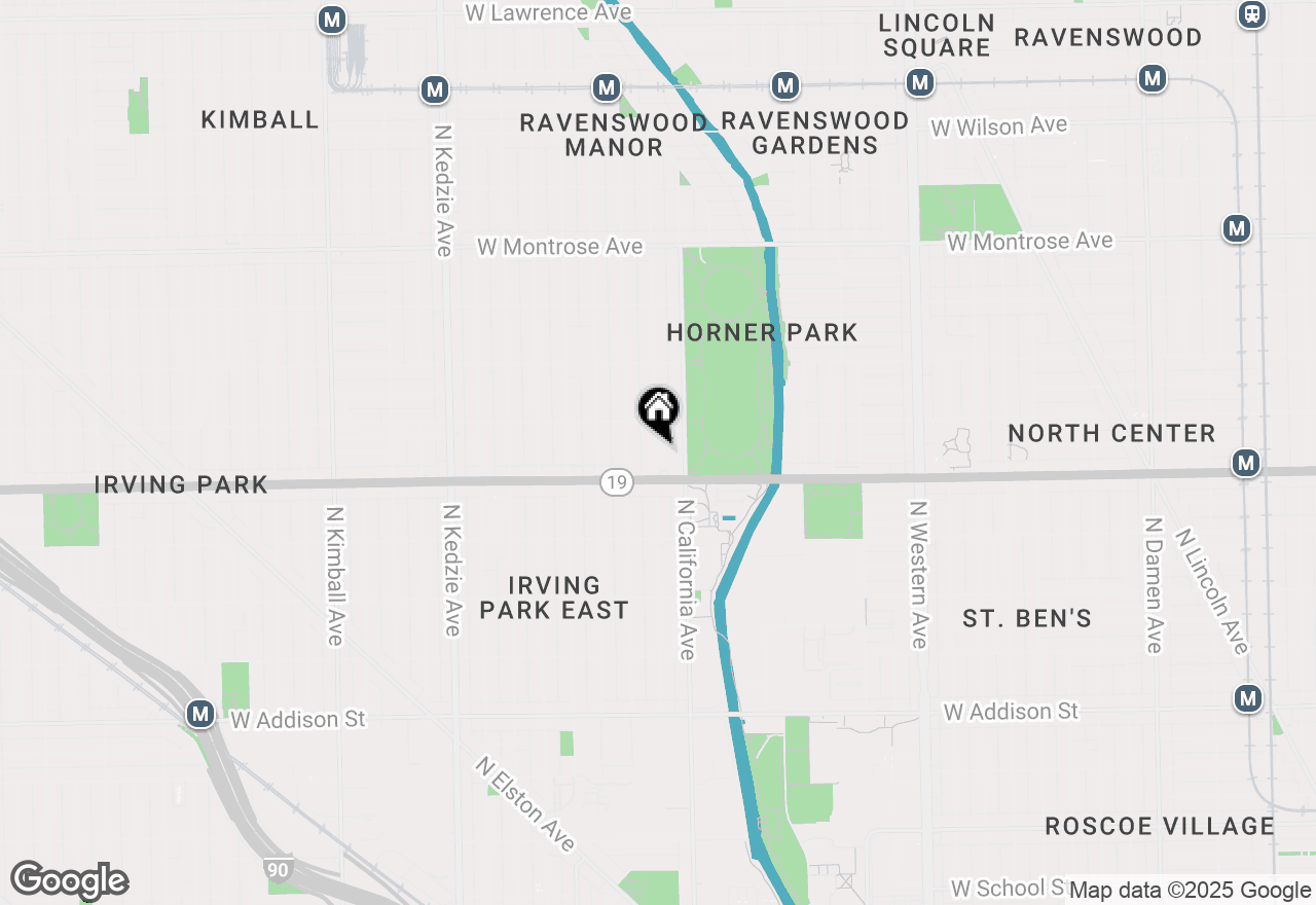 Map of 4031 N Mozart Street #2, Chicago, IL 60618