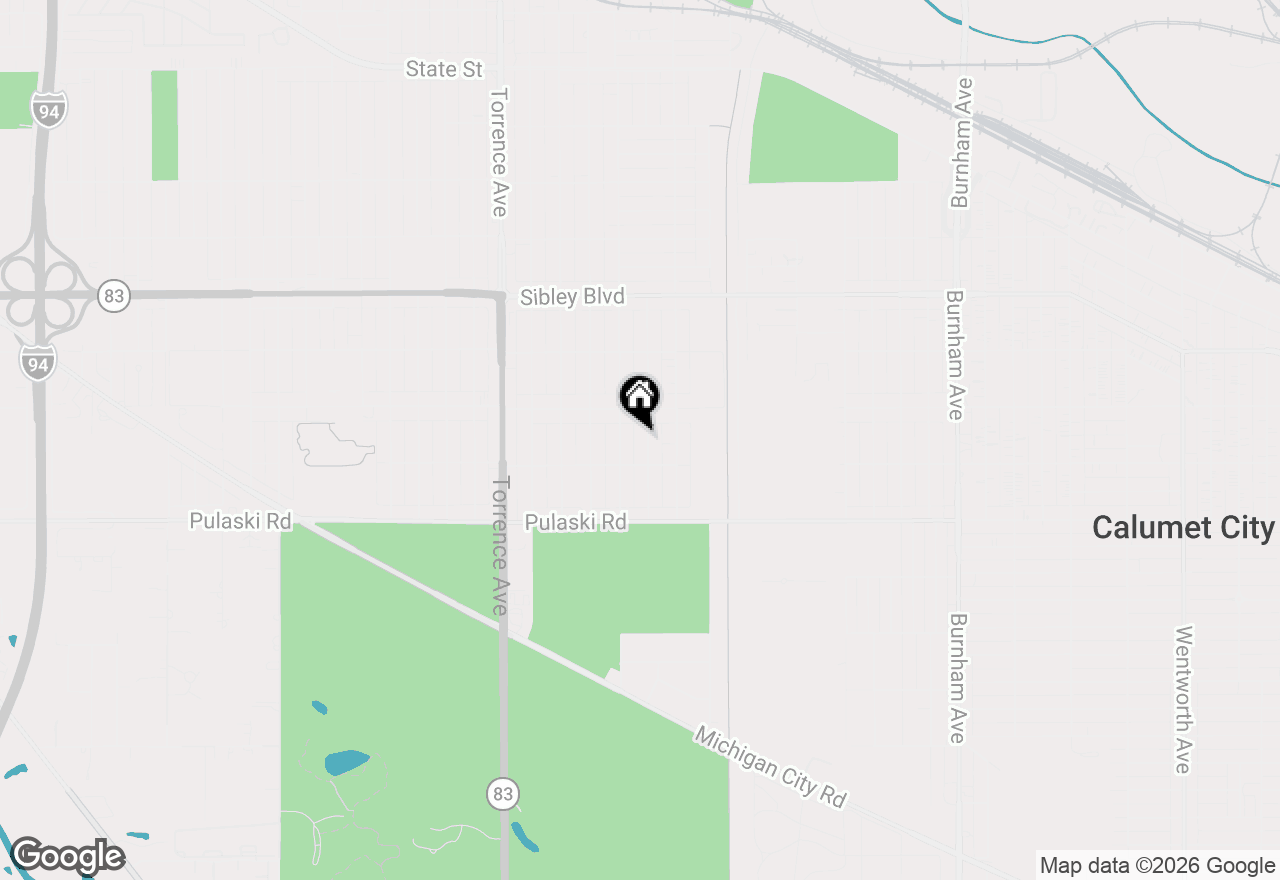Map of 600 Escanaba Avenue, Calumet City, IL 60409