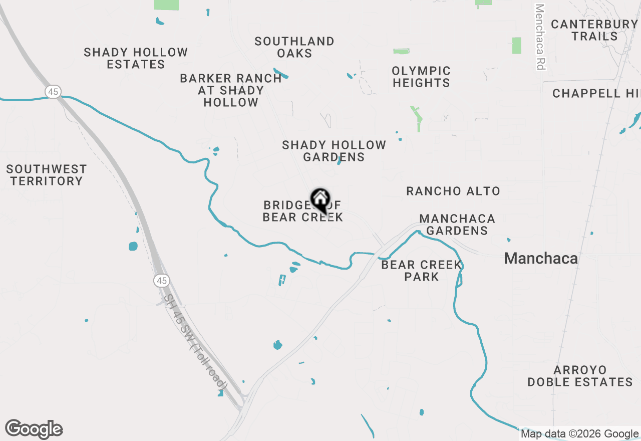 Map of 2417 Turtle Mountain Bnd, Austin, TX 78748