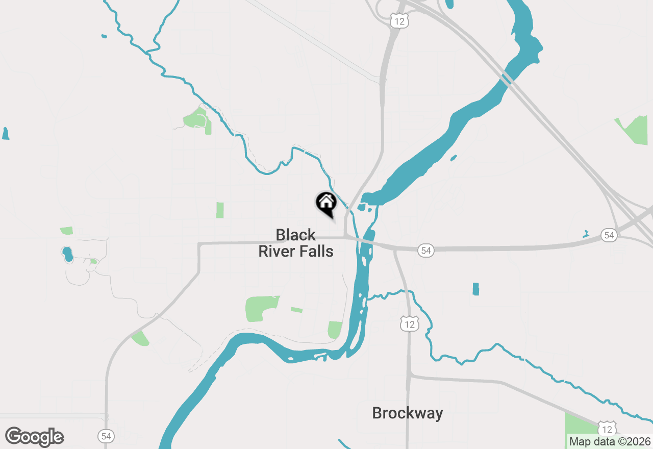 Map of 42 N 1st St, Black River Falls, WI 54615