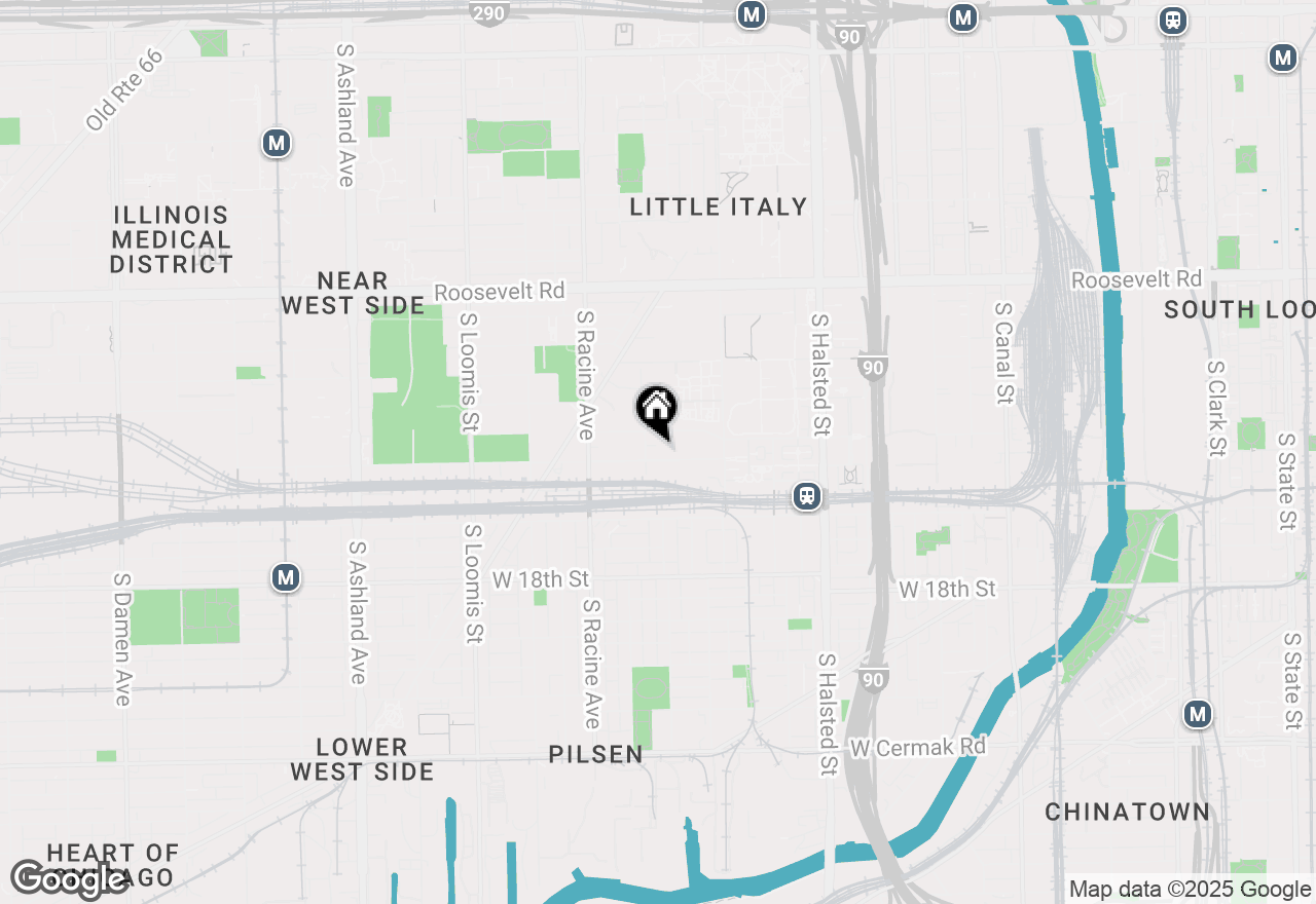 Map of 1070 W 15th Street #356, Chicago, IL 60608