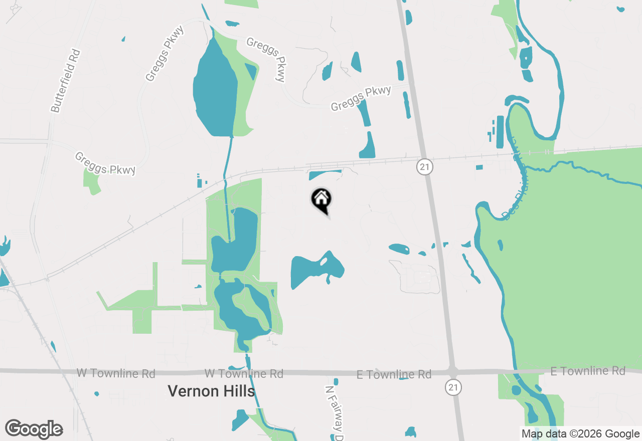 Map of 378 Bay Tree Circle, Vernon Hills, IL 60061