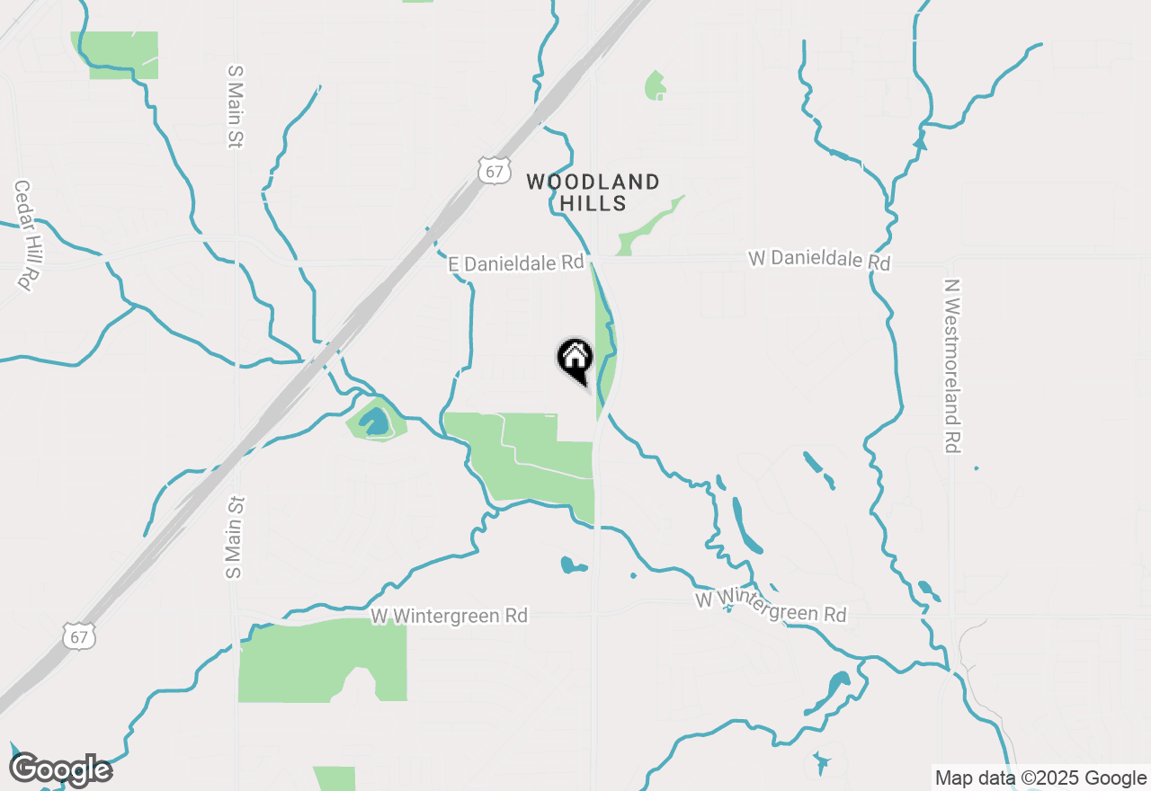 Map of 1707 Ferguson Lane, Duncanville, TX 75137