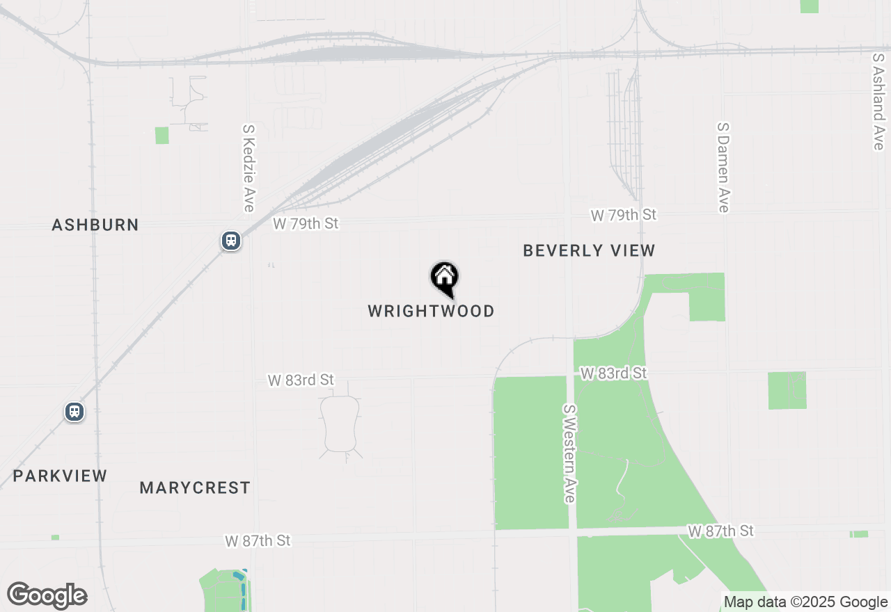 Map of 8110 S Washtenaw Avenue, Chicago, IL 60652