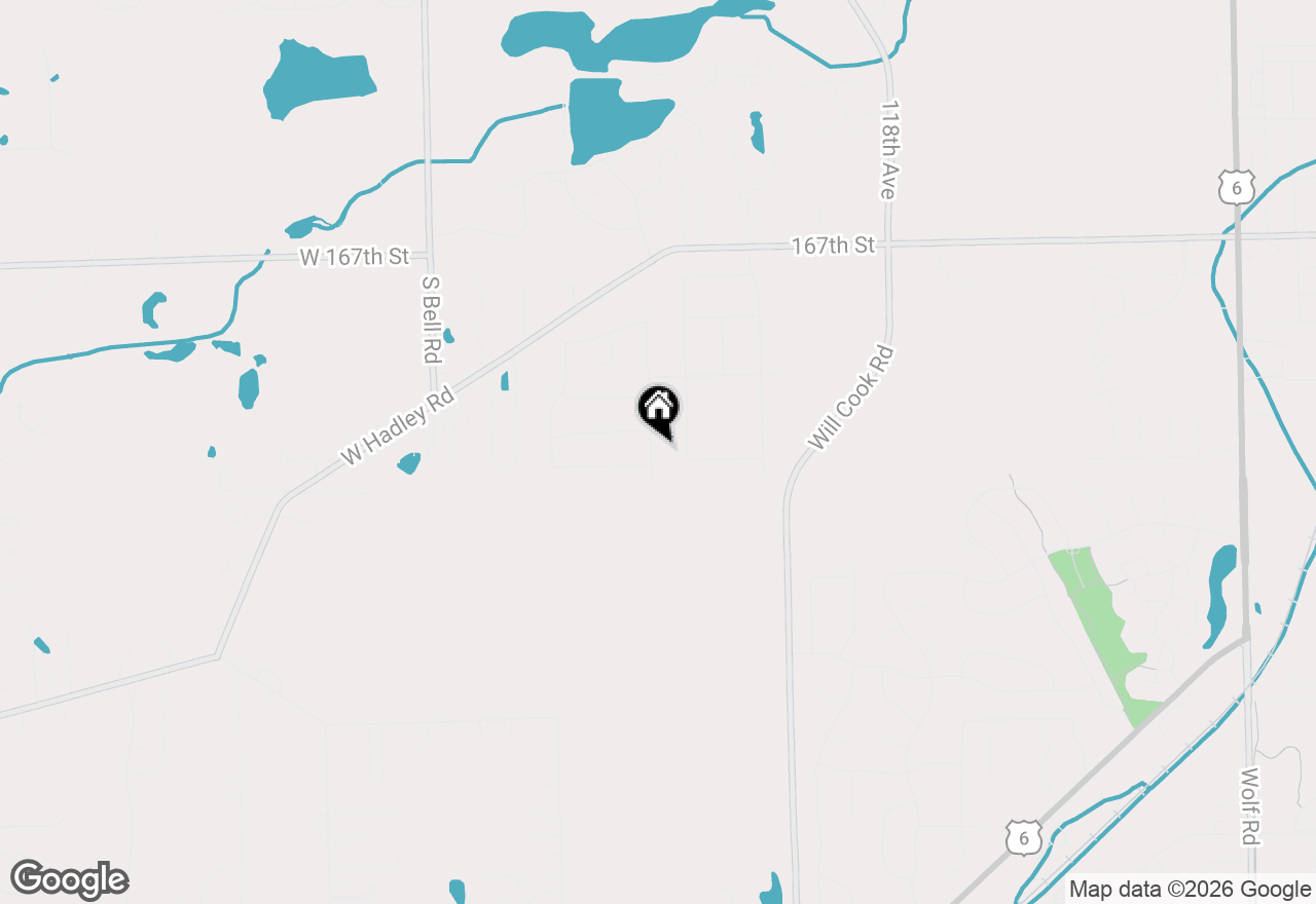 Map of 17033 S Deer Path Drive, Homer Glen, IL 60491