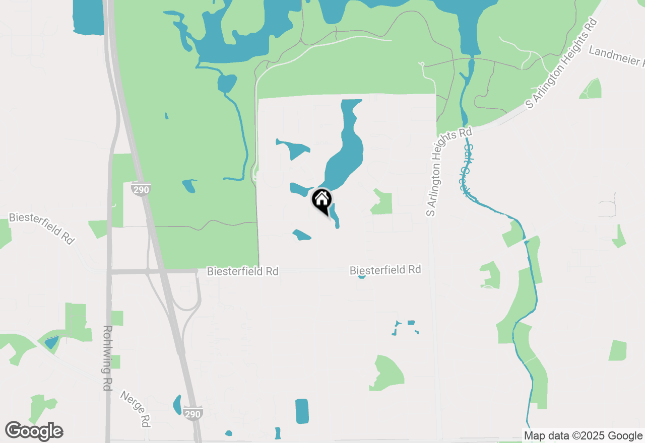 Map of 805 Leicester Road #117, Elk Grove Village, IL 60007