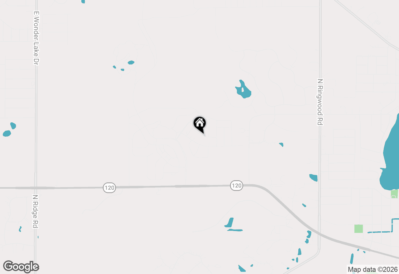 Map of 6413 Aspen Lane, Wonder Lake, IL 60097