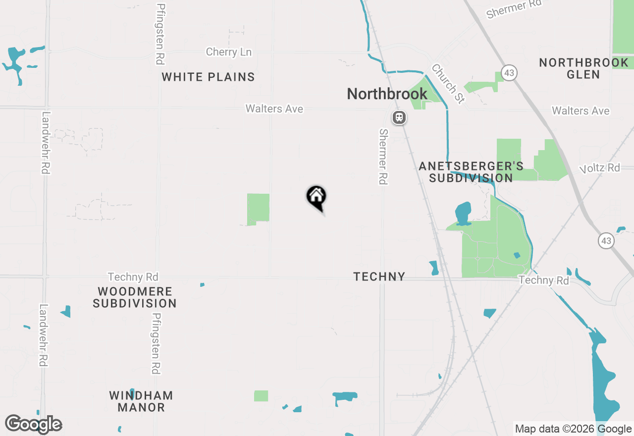 Map of 2220 Scott Road, Northbrook, IL 60062