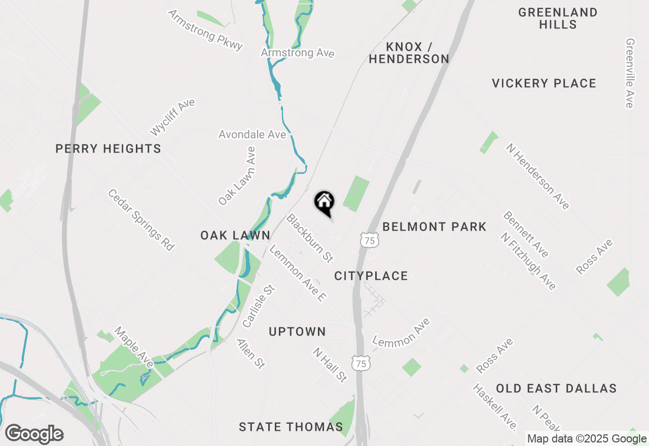 Map of 3210 N Haskell Avenue, Dallas, TX 75204