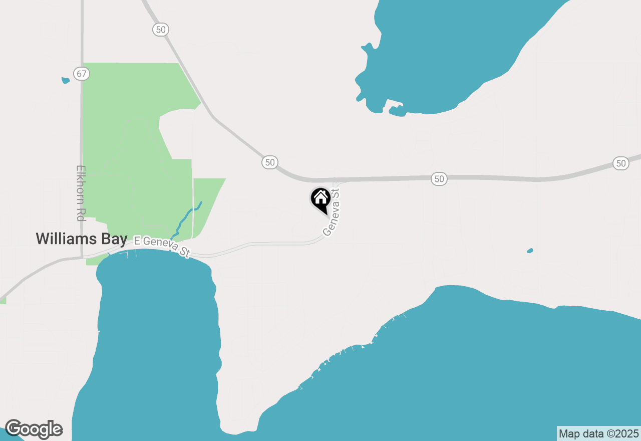 Map of 91 Potawatomi Rd #N2, Williams Bay, WI 53191