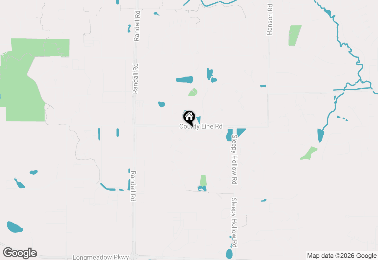 Map of 18 Peach Tree Court, Algonquin, IL 60102