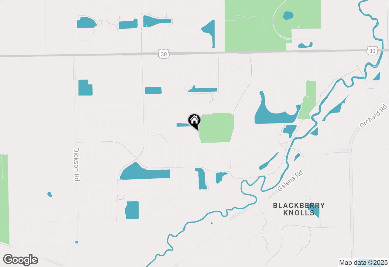 Map of 2907 Meadowview Lane, Montgomery, IL 60538