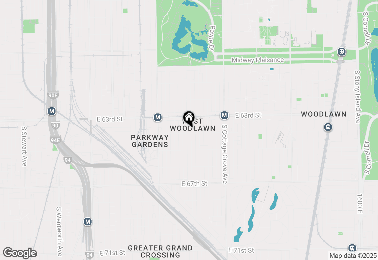 Map of 6350 S Saint Lawrence Avenue, Chicago, IL 60637