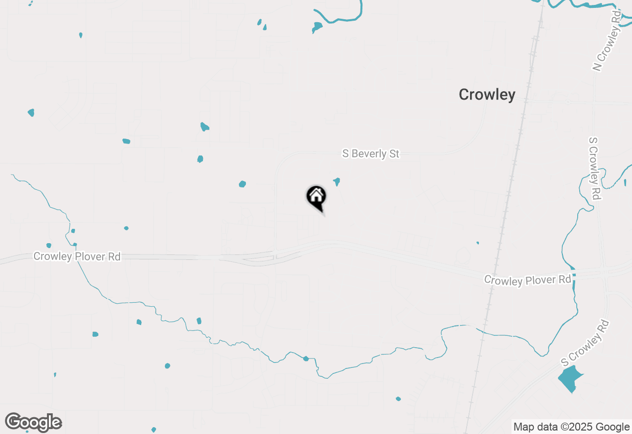 Map of 1000 South Hill Drive, Crowley, TX 76036