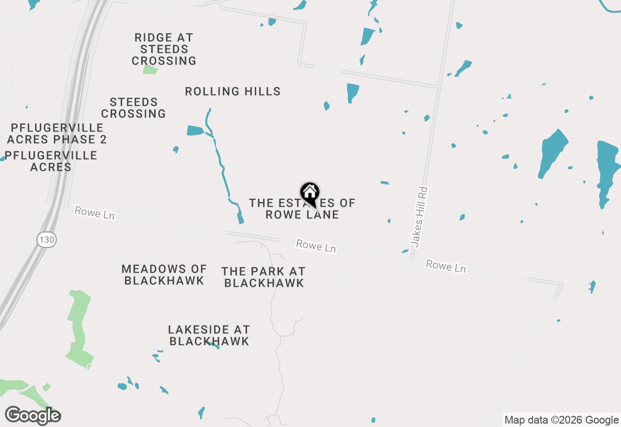 Map of 20804 Silverbell Ln, Pflugerville, TX 78660