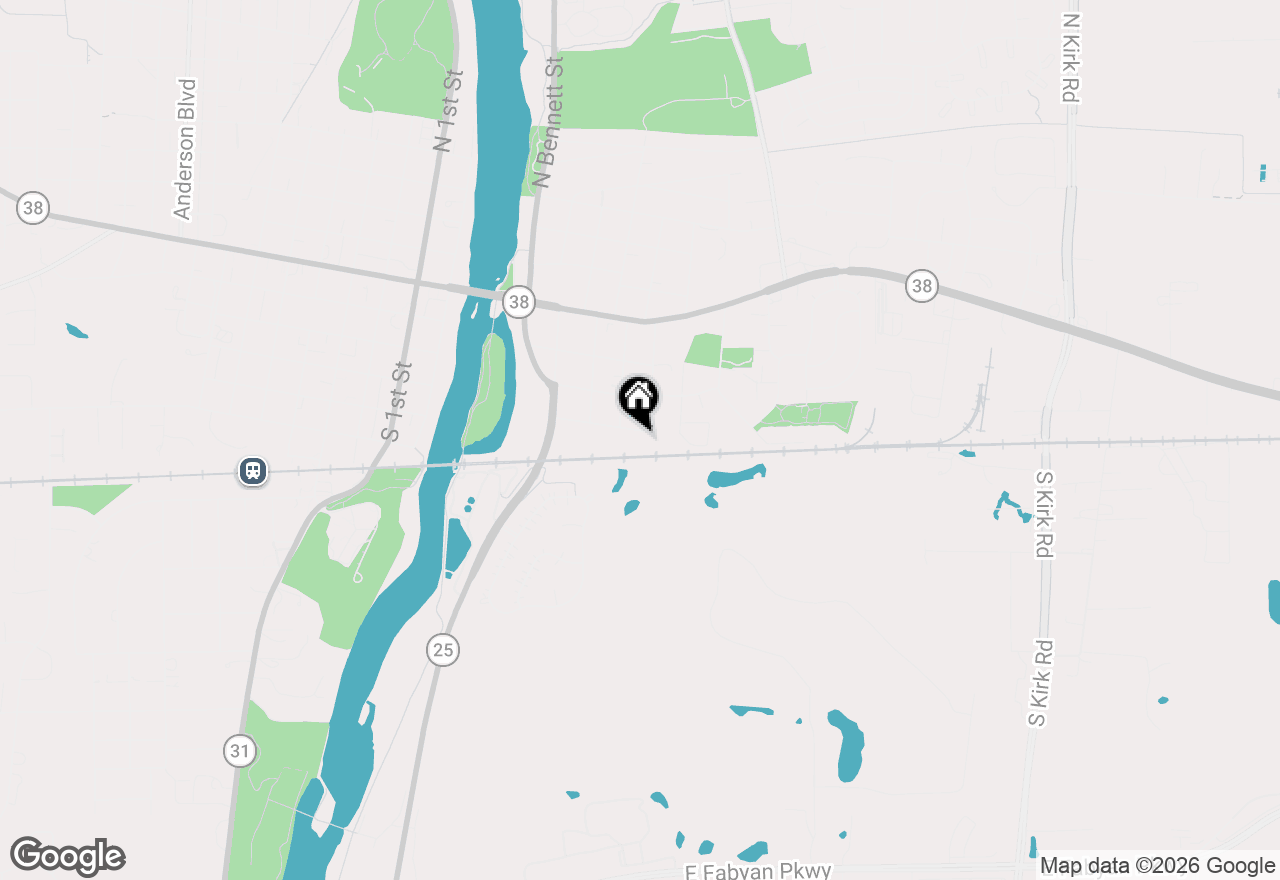 Map of 428 Chalmers Street, Geneva, IL 60134