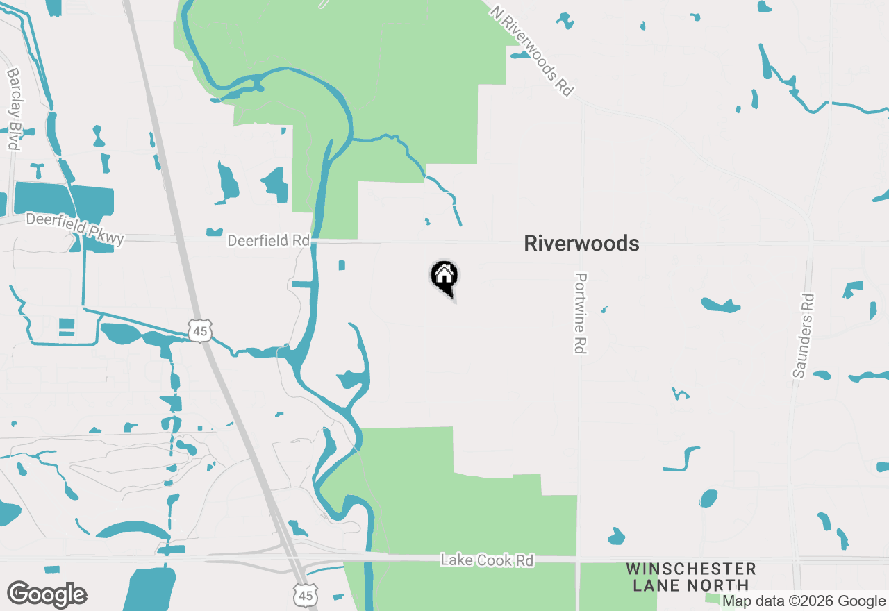 Map of 565 Juneberry Road, Riverwoods, IL 60015