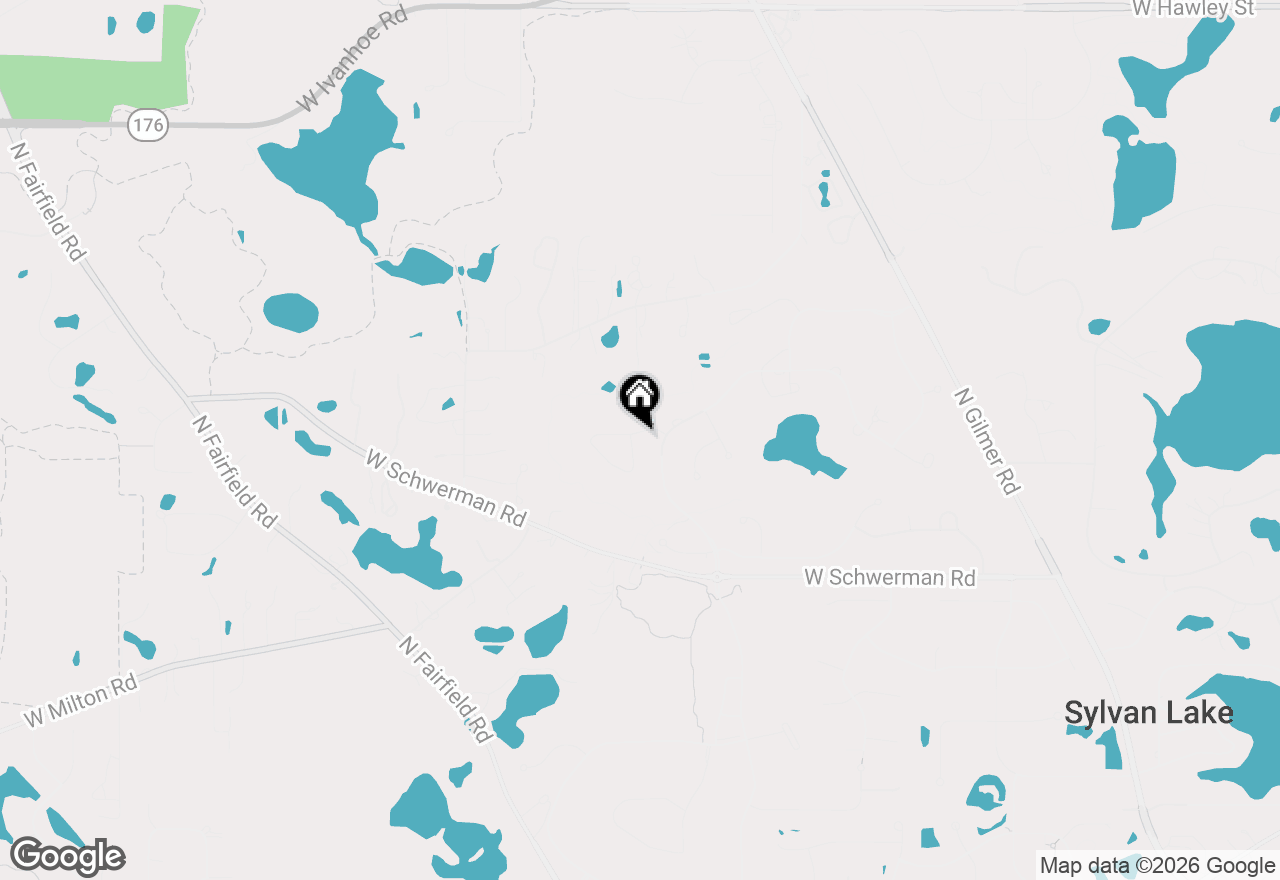 Map of 44 River Highlands Drive, Hawthorn Woods, IL 60047