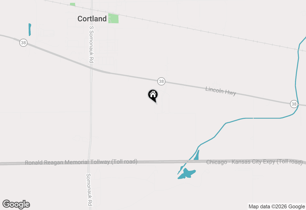 Map of 505 S Preston Street, Cortland, IL 60112
