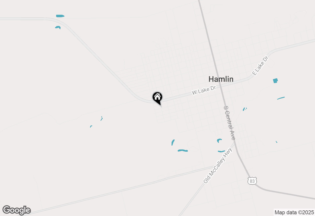 Map of 920 Sw 1st Street, Hamlin, TX 79520