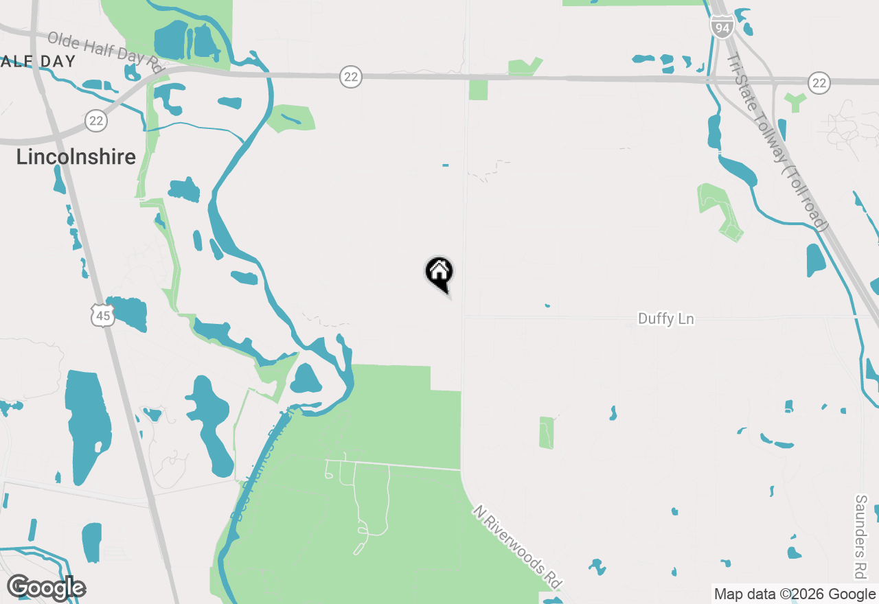 Map of 6 Londonderry Lane, Lincolnshire, IL 60069
