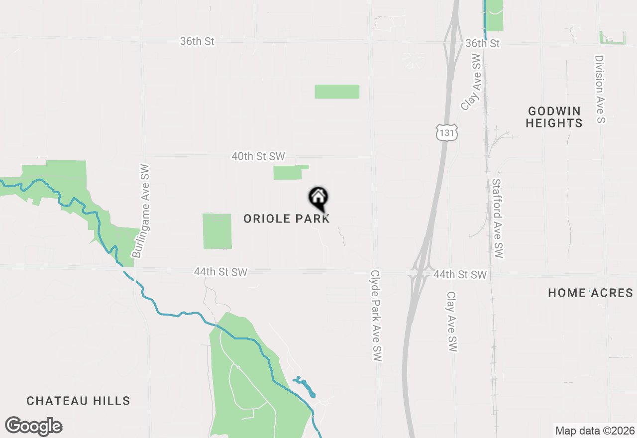 Map of 962 42nd Street Sw, Wyoming, MI 49509