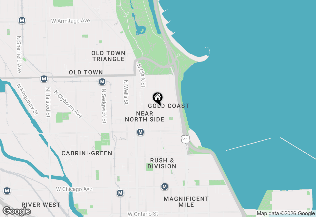Map of 1336 N State Parkway, Chicago, IL 60610