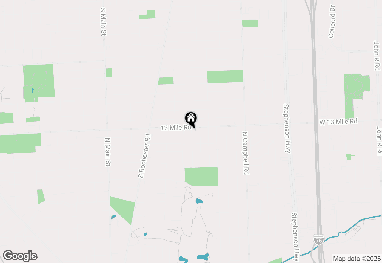 Map of 3207 N Altadena Avenue, Royal Oak, MI 48073