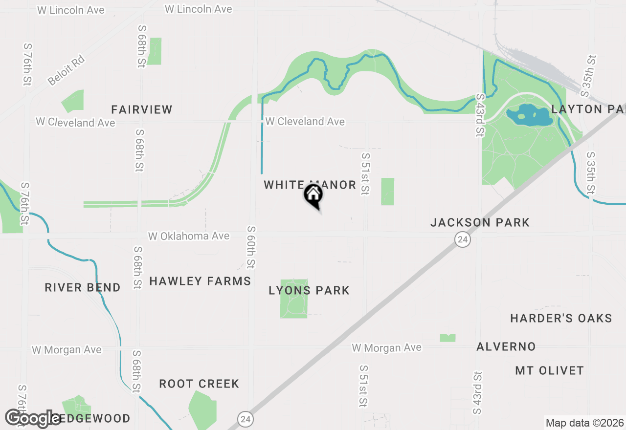 Map of 3030 S 55th St, Milwaukee, WI 53219