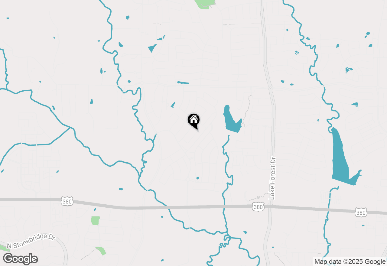 Map of 2429 Rotherham Circle, Mckinney, TX 75071