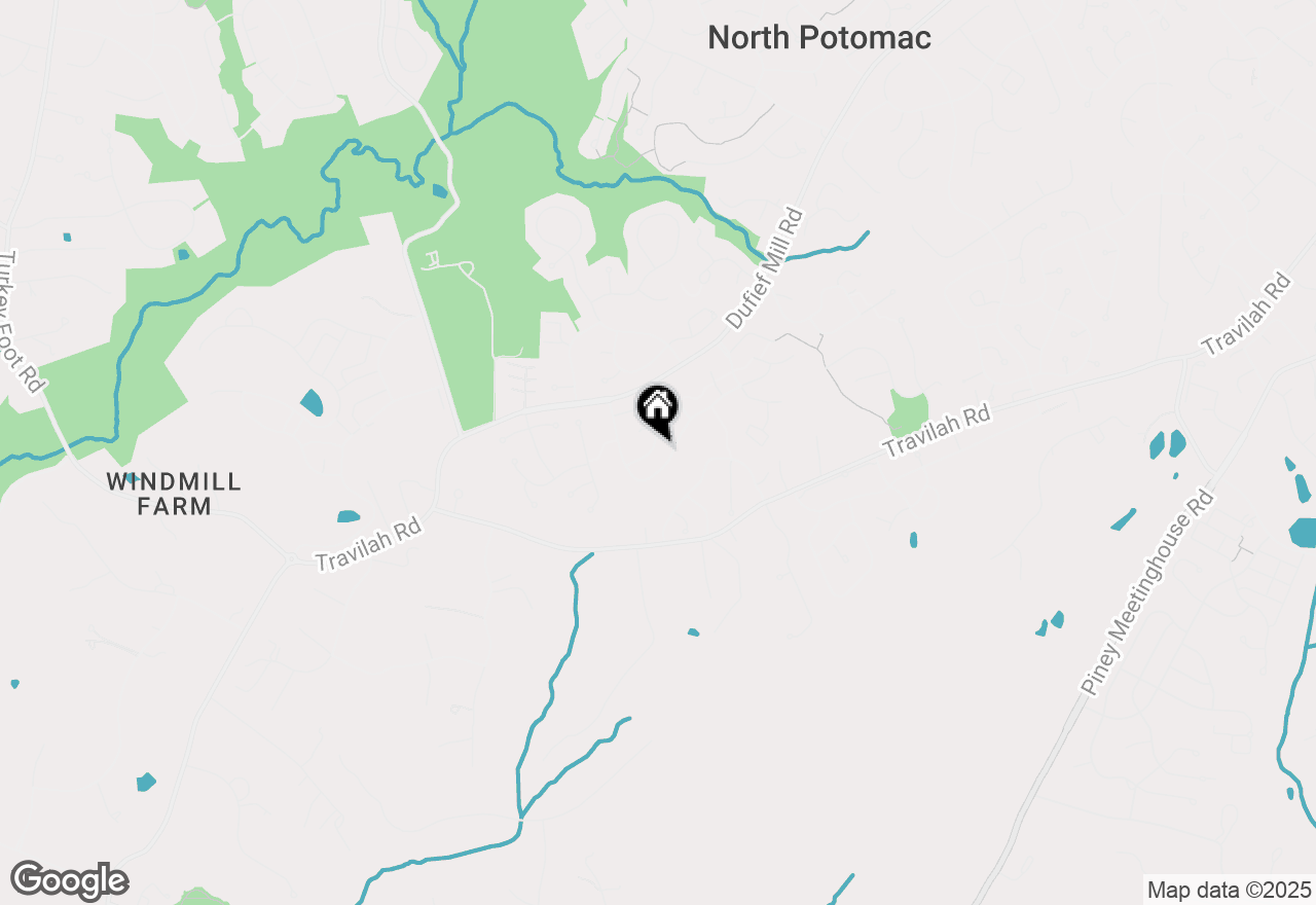 Map of 11632 Ranch Lane, North Potomac, MD 20878