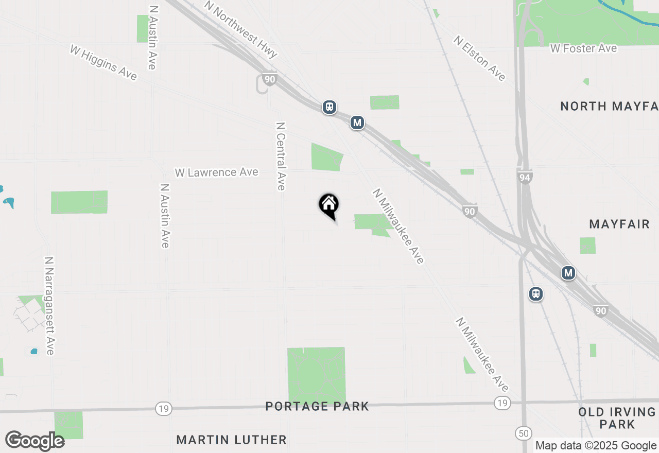 Map of 5425 W Wilson Avenue, Chicago, IL 60630