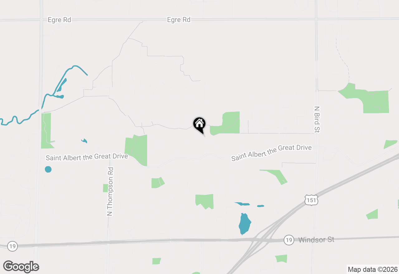 Map of 1696 Chadsworth Drive, Sun Prairie, WI 53590