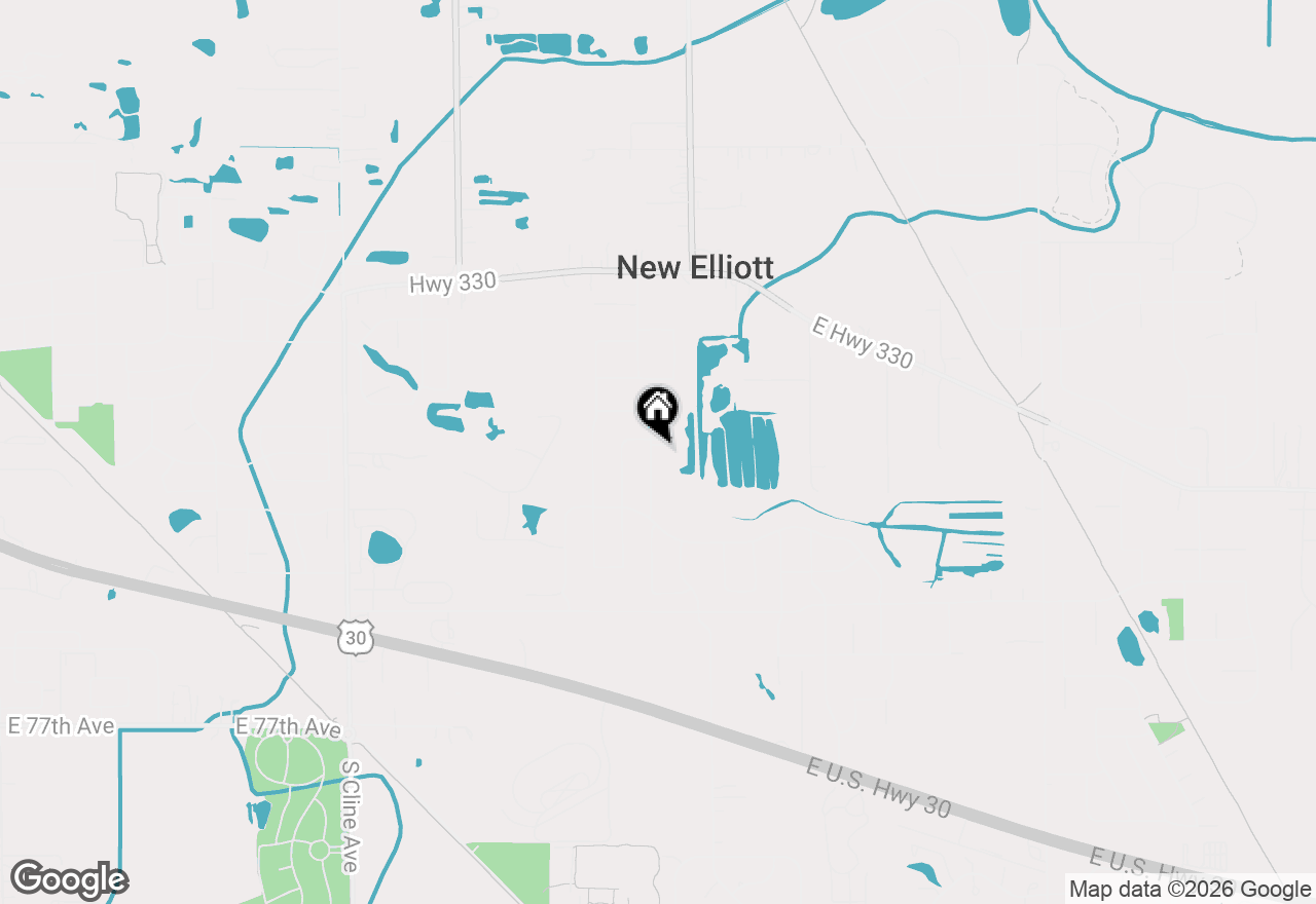 Map of 6825 73rd Court, Schererville, IN 46375