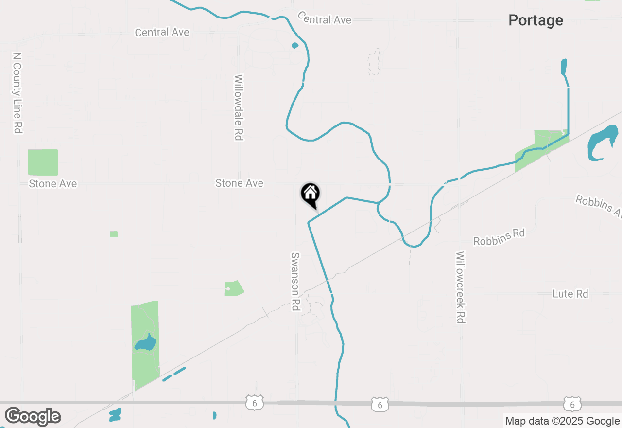 Map of 3067 Bender Street, Portage, IN 46368