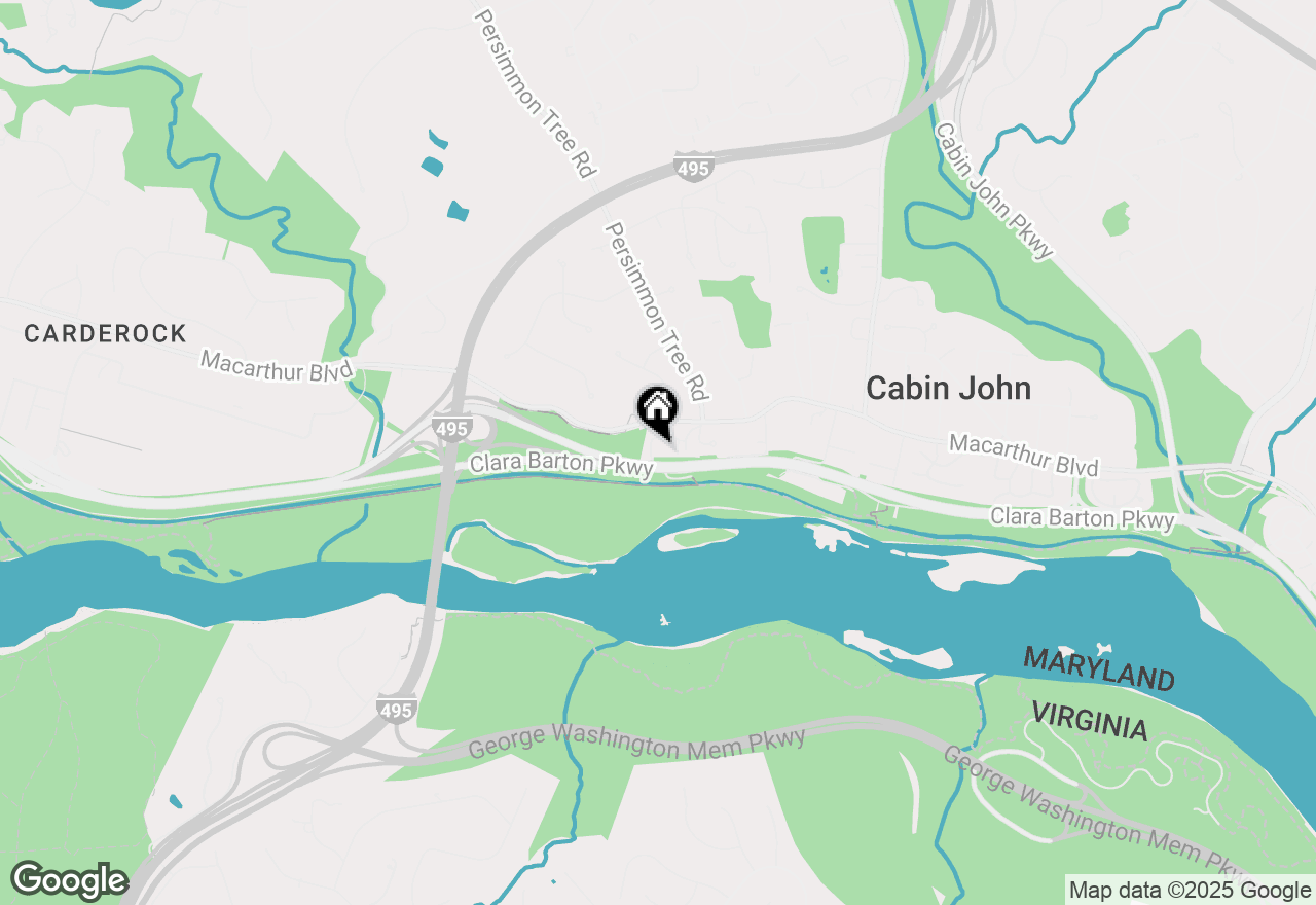 Map of 6411 83rd Place, Cabin John, MD 20818