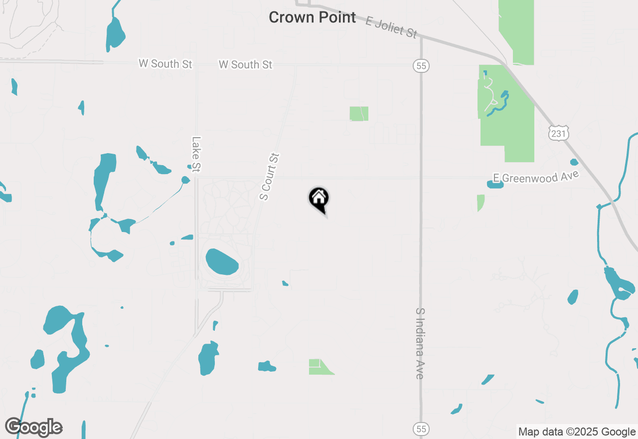 Map of 765 S East Street, Crown Point, IN 46307